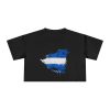 Nicaragua Map Crop Tee — Mapa de Nicaragua for Tourists & Nicas Abroad