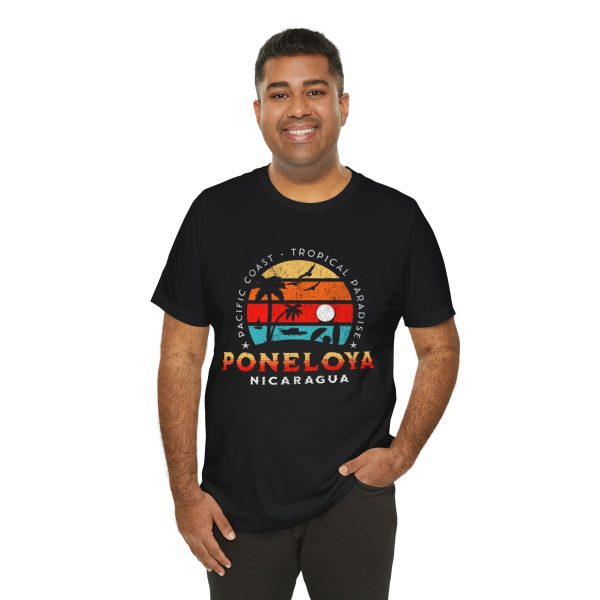 17895974871765070364_2048.jpeg Pacific Coast Poneloya Nicaragua T‑Shirt – Tropical Sunset Beach Tee