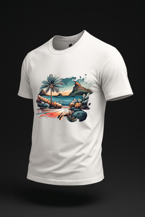 Dibujo paisaje de Nicaragua T-Shirt