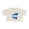 Nicaragua Map Crop Tee — Mapa de Nicaragua for Tourists & Nicas Abroad
