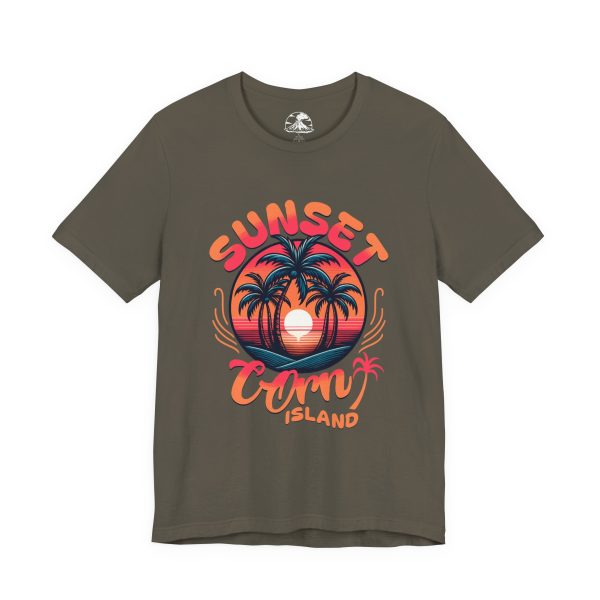 Corn Island Nicaragua Sunset Tee