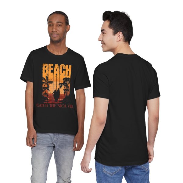 Nica Vibe Tee — 'Catch the Nica Vibe' Short Sleeve T-Shirt