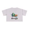 Papaya Crop Tee — Tropical Fruit