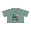 Papaya Crop Tee — Tropical Fruit