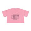Crop Tee — "NICA" Style Graphic Women's Crop Top