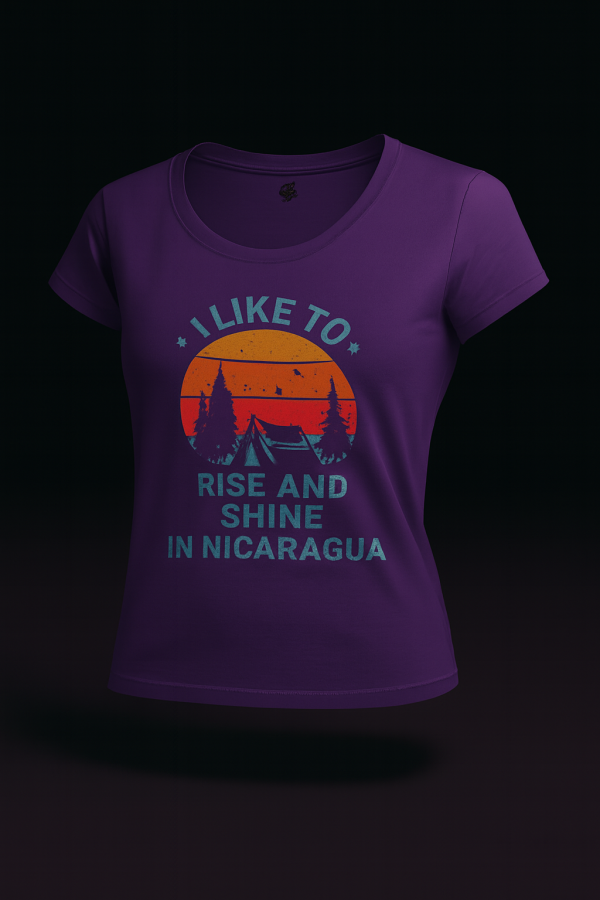 Cita de Brillar y Crecer en Nicaragua Tee — Women's Inspirational Spanish Quote Shirt