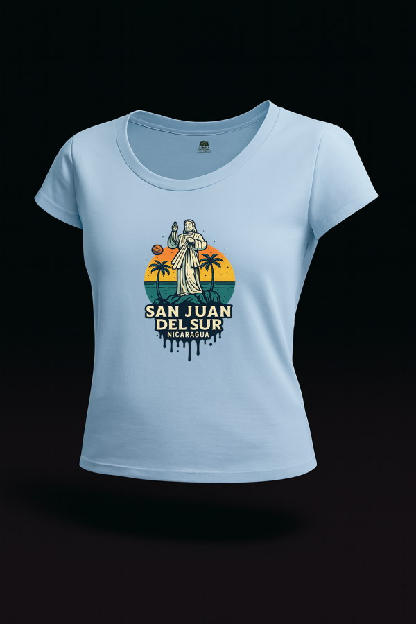 Camiseta "Jesus de la Misericordia" San Juan del Sur Beach