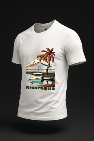 20260804162612-1f190213-5136-6aee-8e17-166c7e529cb0.png Nicaragua caribean coast Tee – Coastal Breeze Illustration