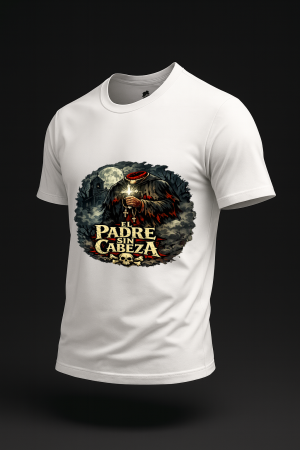 "El Padre Sin Cabeza" — Dark Nicaraguan Folklore Tee
