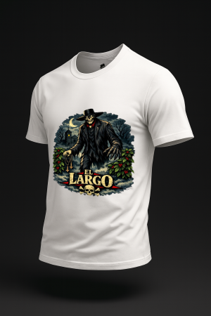 20260805181339-1f190f96-2000-669c-bb30-ae354243f803.png "El Largo" – Dark Nicaraguan Folklore Tee