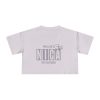 Crop Tee — "NICA" Style Graphic Women's Crop Top