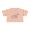 Crop Tee — "NICA" Style Graphic Women's Crop Top