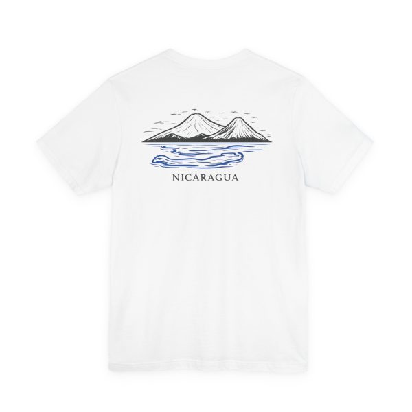 Nicaragua Coordinates Tee — Volcanes y Lagos Back Print